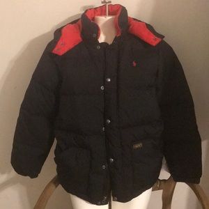Sold Ralf Lauren Down Coat Kids Black/Bloomingdale’s